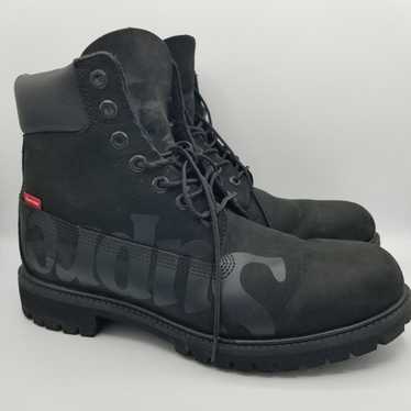 靴 Supreme Timberland BIG LOGO 6-INCH BOOT Supreme Timberland Big Logo 6-Inch Premium Waterproof Boot