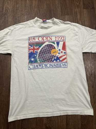 ウェア 1996 US OPEN tennis T shirt size L 1996 US OPEN tennis T shirt size L
