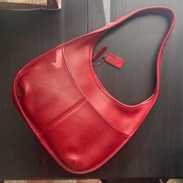 オールドコーチ vintage coach ERGO バッグ 9033 RED VINTAGE COACH ERGO POCKET ZIP BAG 9033 RED ERGO POCKET ZIP