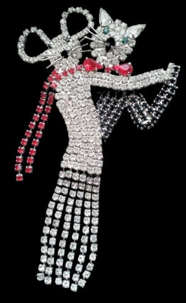 Butler&Wilson ダンスをする男女　ブローチ ビンテージ Rare butler and wilson - Gem