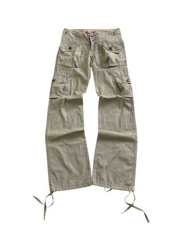 パンツ grunge flare cargo pants goa lgb Japanese brand goa flared - Gem