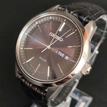 Seiko v158 solar black - Gem