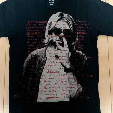 Hysteric Glamour　 Cobain ブラックシャツ HYSTERIC GLAMOUR Japanese Brand x Kurt Cobain T-Shirt