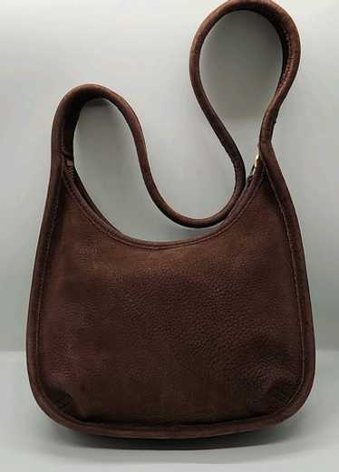 バッグ OLD COACH nubuck leather shoulder bag OLD COACH Nubuck Leather ShoulderBag