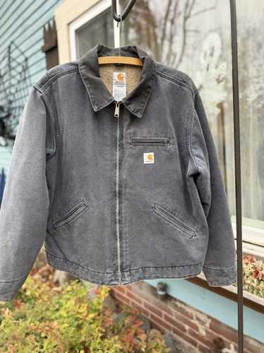 ジャケット・アウター Ounce Detroit Jacket (charcoal) Carhartt Blanket Lined Detroit Bomber Jacket J97 Adult 2XL