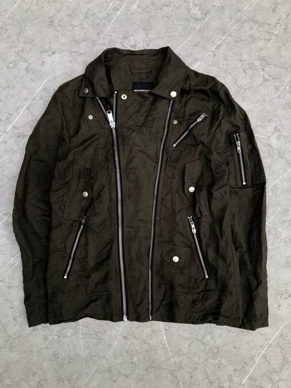 semanticdesign Semantic Design Multi Zipper Jacket - image 2