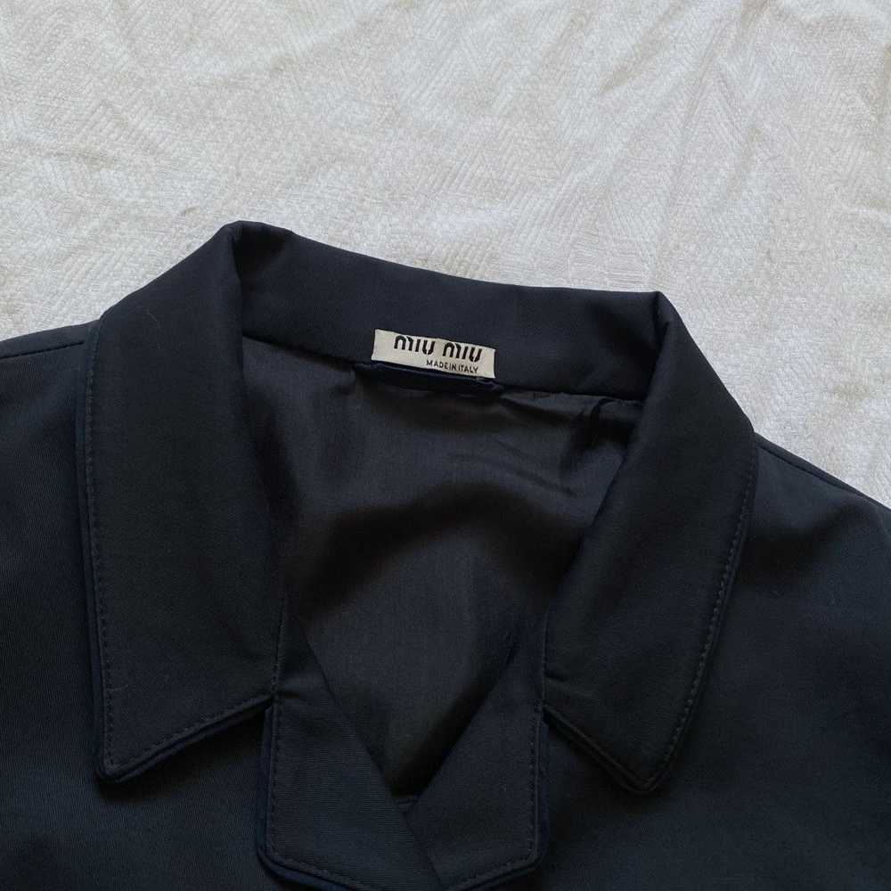 Miu Miu y2k 2007 Miu Miu Utility Blazer Jacket - image 2
