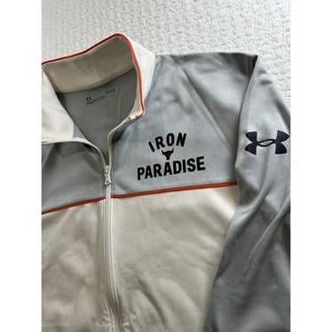 ウエイトトレーニング Project Rock Iron Paradise Jacket Under Armour Men's Project Rock Iron Paradise Knit Track