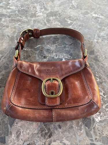 バッグ COACH Bleeker Legacy Soho Hand Bag Rare Coach bleecker legacy soho - Gem