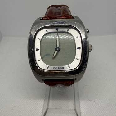 ✨新電池交換済✨ Fossil big tic 赤文字盤　JR-8002 y2k ✨新電池交換済✨ Fossil big tic 赤文字盤 JR-8002 y2k