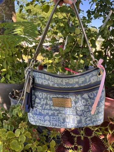 COACH ワンショルダーバッグ デニム レザー シグネチャー y2k 中古・古着通販】COACH (コーチ) デニム シグネチャー