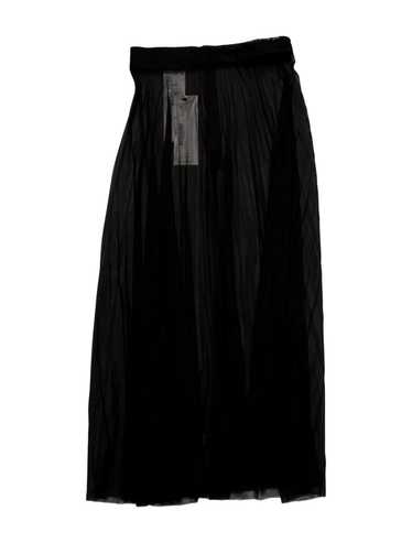 MM6 Black Paneled Midi Skirt レース MM6 Black Paneled Midi Skirt レース Maison Margiela Women's
