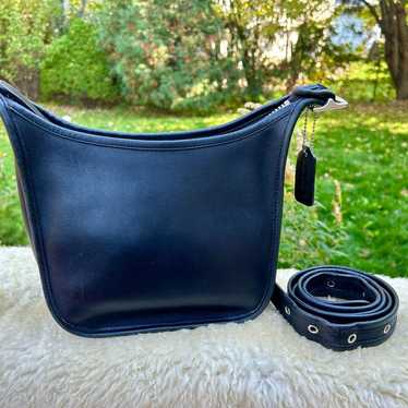 Vintage Coach Change Purse Black がま口 Vintage Coach Change Purse Black がま口 Vintage Coach Black