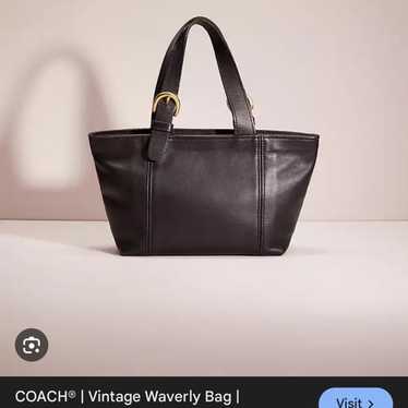 バッグ Coach Bleecker Legacy Tote Bag Leather COACH Bleecker Legacy Weekend Tote In Leather in Brown for