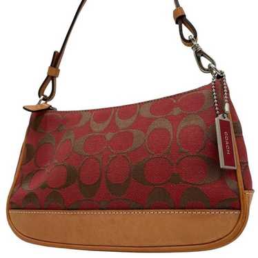 バッグ Vintage COACH 6094 Hand bag pouch RED Vintage COACH 6094 Hand bag pouch RED COACH Signature