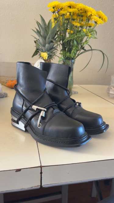 Dirk Bikkembergs 本人期 メタルヒールブーツ バンジー紐　39 Dirk bikkembergs boots - Gem