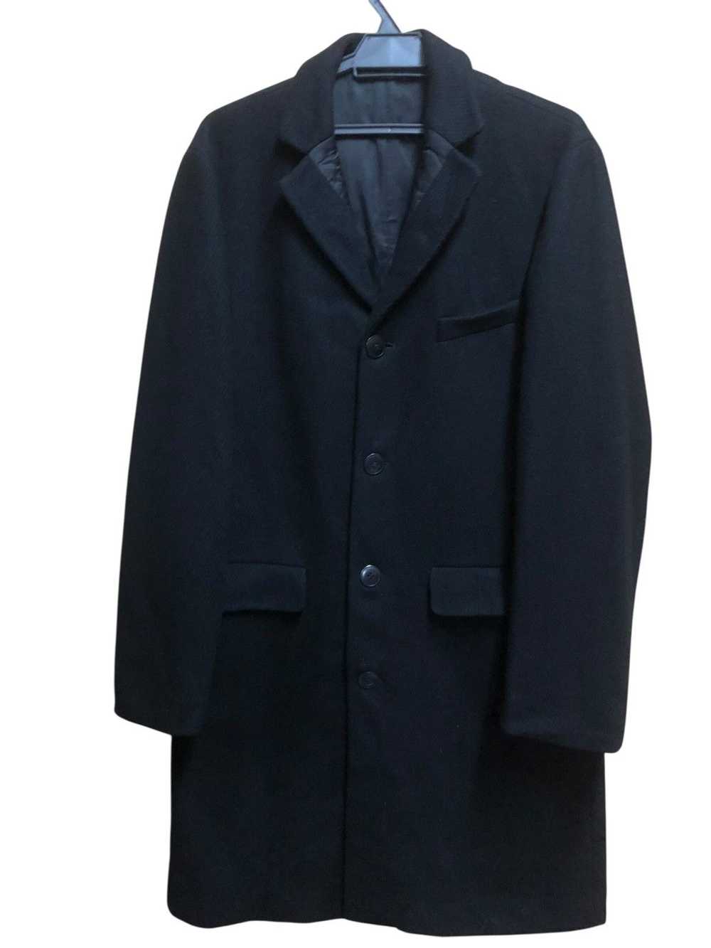 Miu Miu Miu Miu Wool Blend Nylon Long Coat - image 1