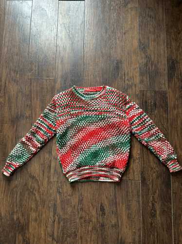 Raf Simons / Sterling Ruby ニットセーター Raf Simons Sterling Ruby Multi-Knit Sweater — sickboyarchive.