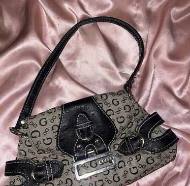 バッグ GUESS 00s archive leather shoulderbagY2K GUESS 00s archive leather shoulderbagY2K Vintage Guess Rare