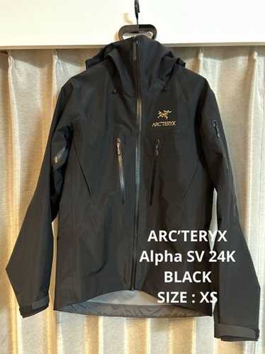 ARC'TERYX ブラックジャケット Alpha SV 24k gold Alpha SV Jacket Men's | Arc'teryx United States