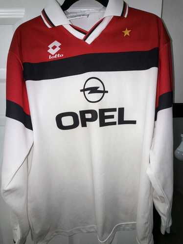 Lotto AC MILAN ゲームシャツ Lotto AC MILAN ゲームシャツ AC Milan Vintage Lotto Replica