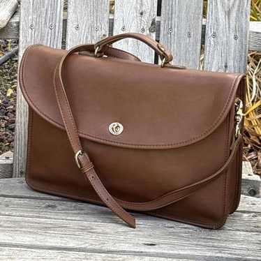 Vintage 80s coach briefcase - Gem