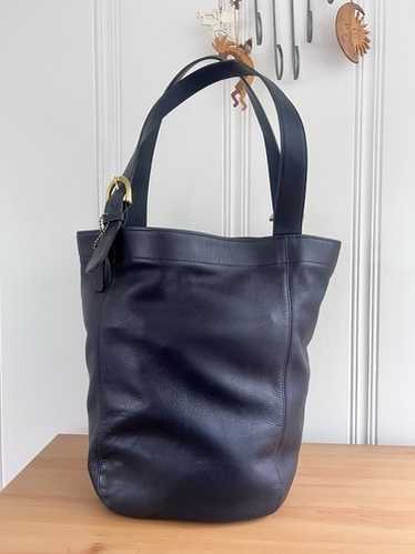 バッグ vintage coach Soho Hobo hand bag navy バッグ vintage coach Soho Hobo hand bag navy Coach navy blue