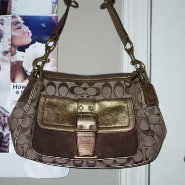 極美品✨vintage coach old bag TOTO brown 極美品✨vintage coach old bag TOTO brown - メルカリ