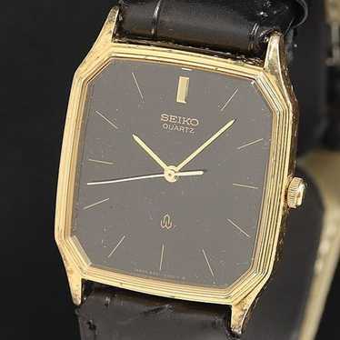 諏訪精工舎製 SEIKO シャリオ SGP 金メッキ 腕時計 6431-5080 セイコー シャリオ クオーツ ローマンインデックス SGP/SS 6431