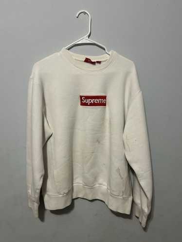トップス supreme Washed Box Logo Crewneck White S Supreme Washed Box Logo Crewneck White | eBay
