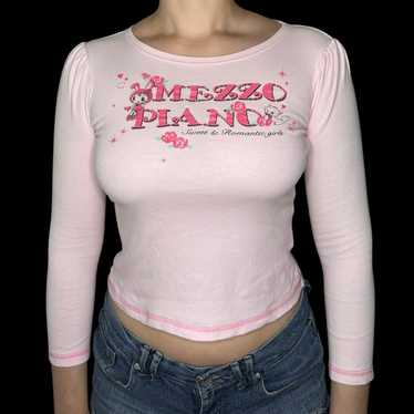 Mezzo piano pink tee - Gem