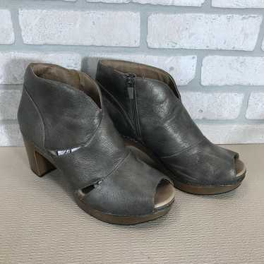 Dansko Delphina Booties EU 41 US 10-10.5 Pewter L… - image 1