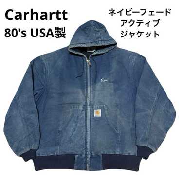 ジャケット・アウター Carhartt active jacket fade navy L CT106677-Dark-Navy-F_grande.