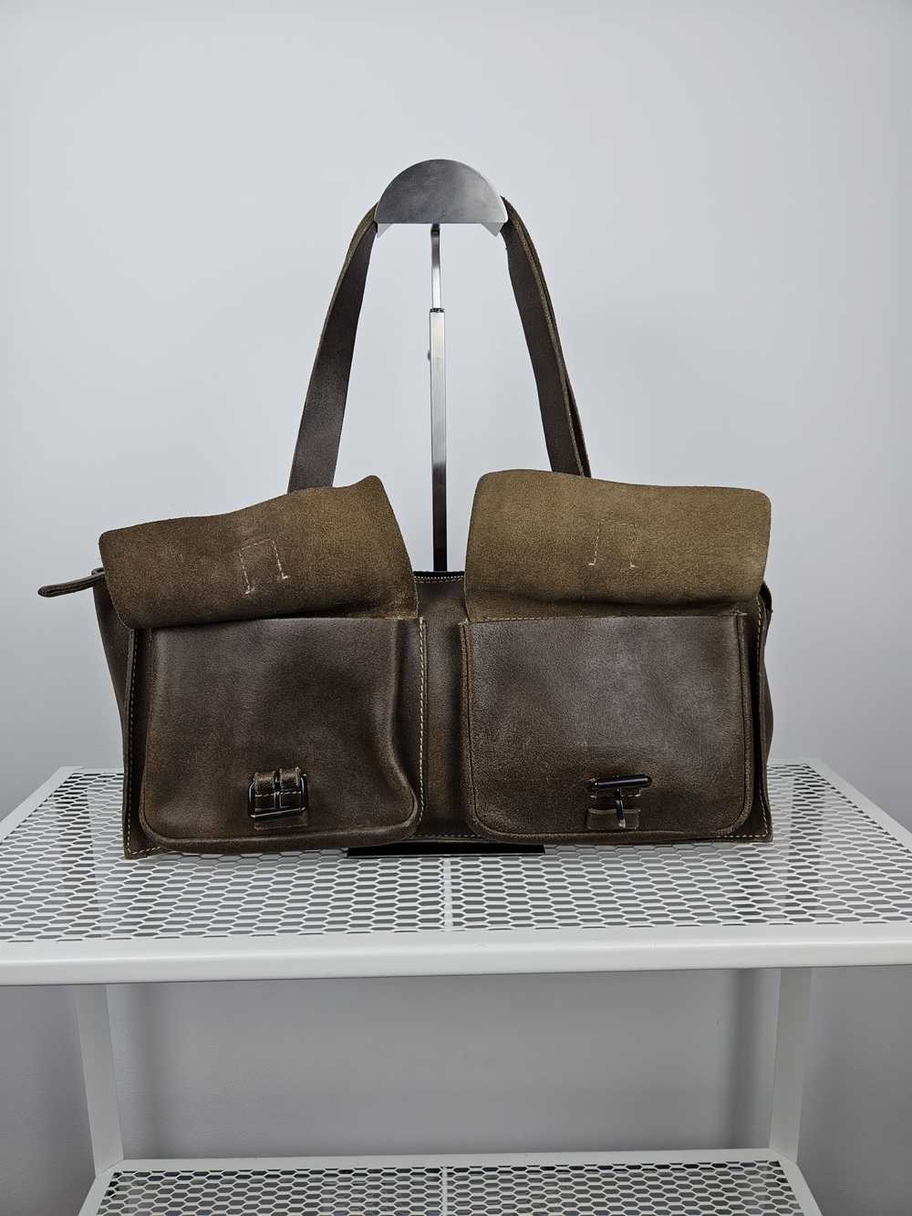 Miu Miu Archive 90s miu miu handbag with cargo po… - image 6