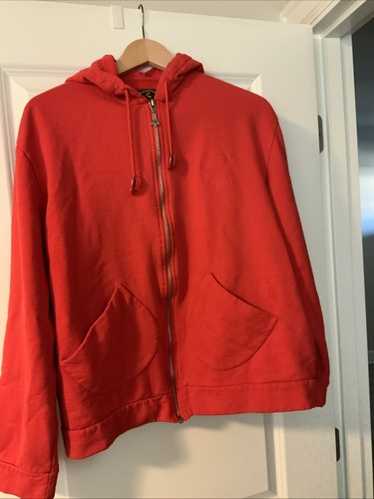 トップス Vivienne Westwood RED LABEL zip hoodie Vivienne Westwood Red Label Asymmetrical Zip-Up Long Hoodie