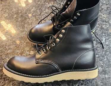 Red Wings 8165 29.5㎝ Red Wing Boots: Round Toe Black Chrome Classic Work Boot 8165
