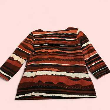 Ruby Rd. Women's Shirt - Multi/Red - L – Ruby Rd.… - image 1