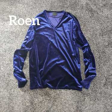 トップス 00s roen semantic design velour cutsew 00s roen semantic design velour cutsew Roen semantic design