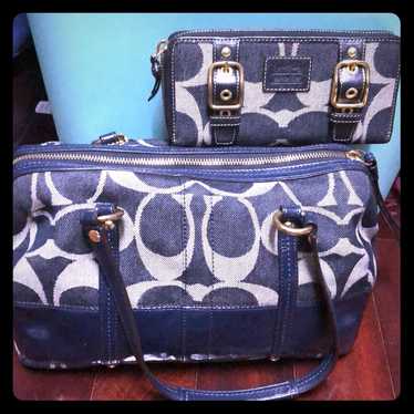 Coach vintage denim and - Gem