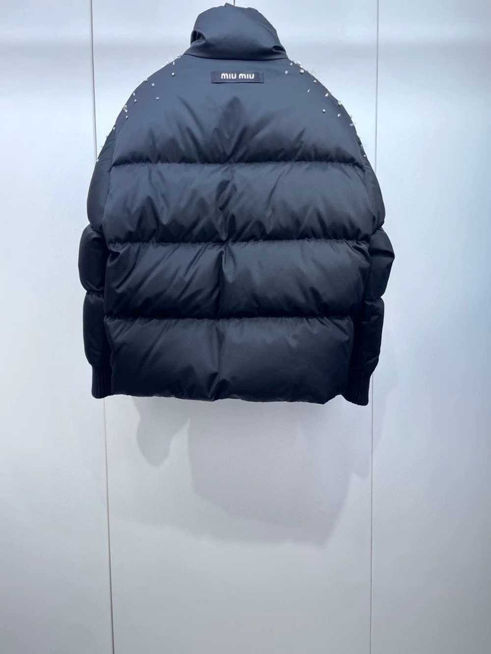 Miu Miu Miu Miu Crystal Shoulder Down Jacket - image 2