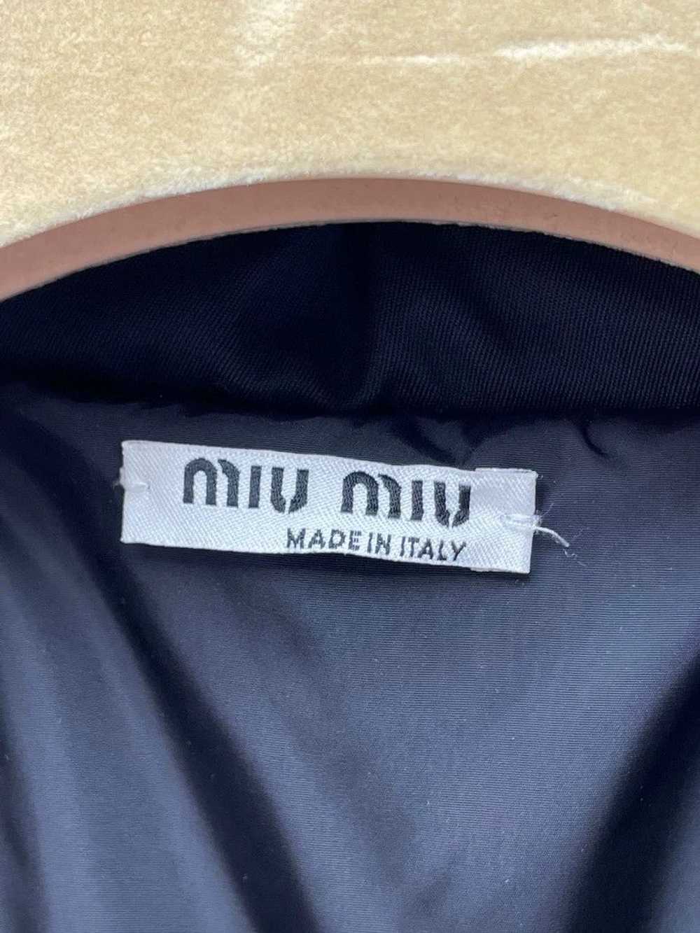 Miu Miu Miu Miu Crystal Shoulder Down Jacket - image 6