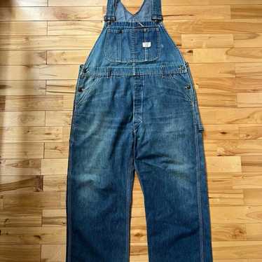 パンツ BIG MAC DENIM OVERALL USA 1960s BR25013 Vintage Big Mac Denim Overalls JC Penney Square Back Medium