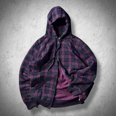 トップス uniqlo border double zip hoodie cboy y2k Uniqlo double zip double - Gem uniqlo border double zip