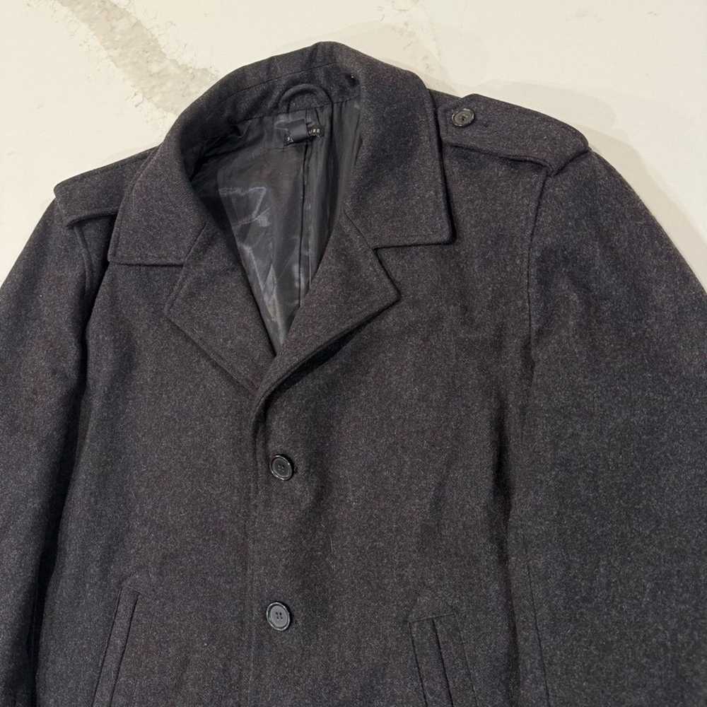 Structure Structure Wool Blend Button Front Overc… - image 3