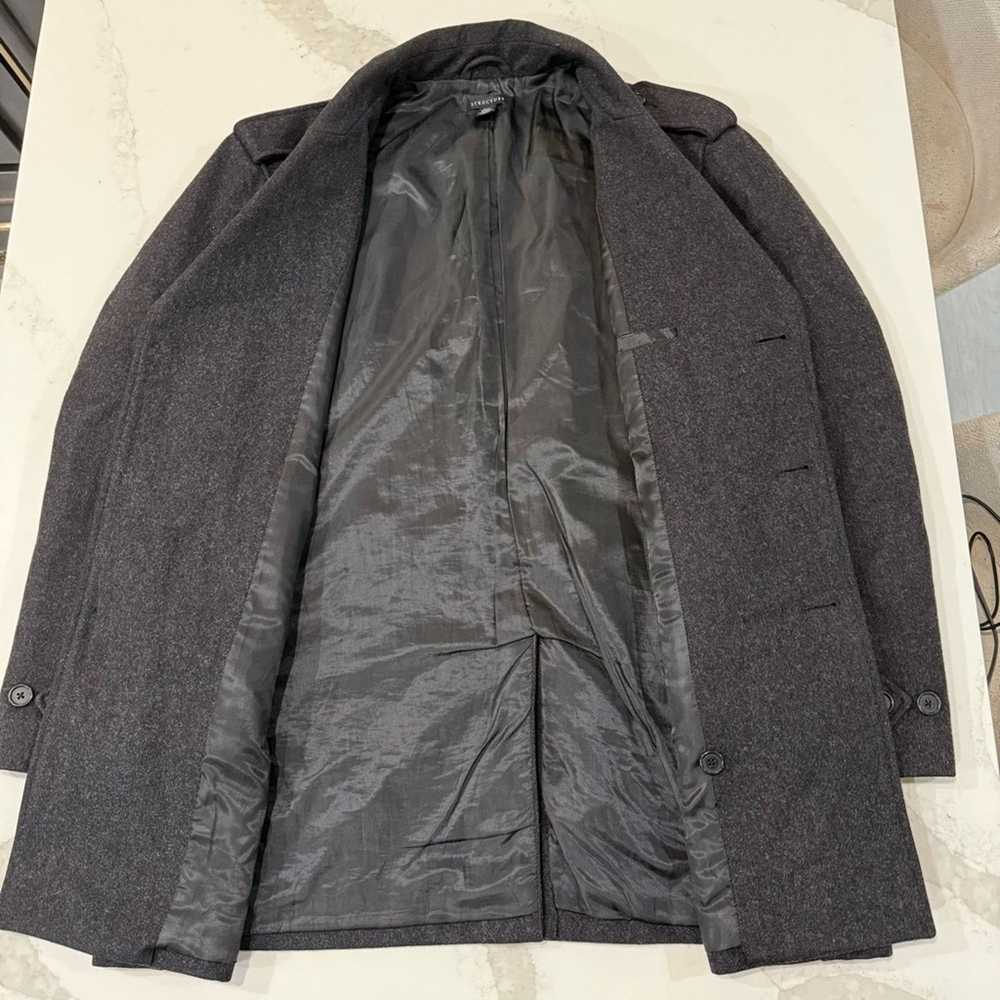 Structure Structure Wool Blend Button Front Overc… - image 6