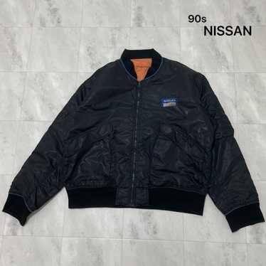 Vintage nissan jacket with - Gem