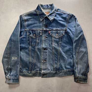 Levi's 70505 BIG E 60〜70s 60s 70s Levi's 71205 BIG E Denim Jacket Men's S Vintage