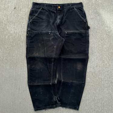 パンツ 80s Carhartt double knee work pants Vintage 80'S Carhartt 100th Anniversary Model Double Knee