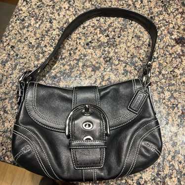 Coach vintage leather one-shoulder - Gem