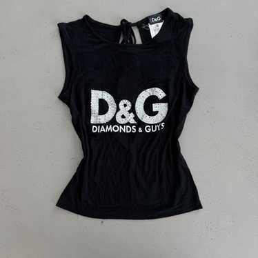 y2k top dolce gabbana - Gem